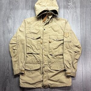 FjallRaven g-1000 Sarek Trakking jacket jacket Small Brown Parka Outdoors